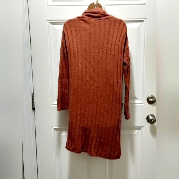 Madewell Cinnamon Ribbed Cardigan Sweater Size XX - Picture 4 of 8